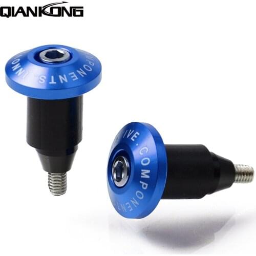 7/8''22 mm CNC motorcycle handlebar cap motocross handle bar grips ends FOR Yamaha Suzuki Ducati Monster M900 M1100S GT1000