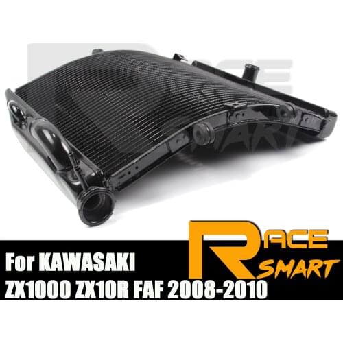 Motorcycle Radiator Engine Water Cooling Cooler System For KAWASAKI ZX1000 ZX10R FAF 2008-2010 2009 ZX 1000 ZX-10R 08 09 10 New