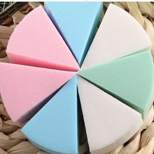 8Pcs/Set Candy Color Soft Magic Face Cleaning Pad Cosmetic Puff Cleansing Sponge Wash Face Makeup Tools