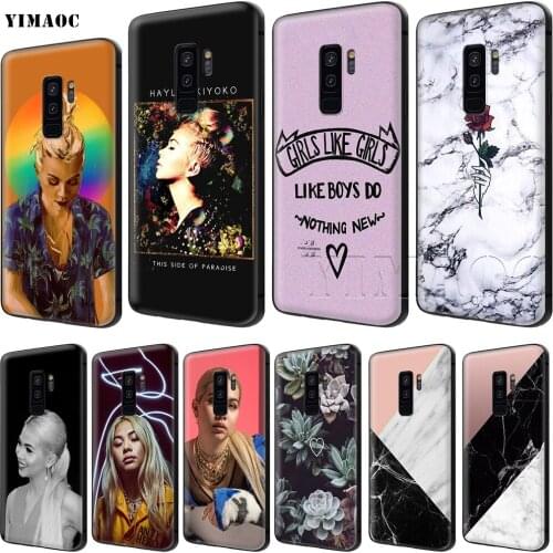 YIMAOC Hayley Kiyoko Soft Silicone Case for Samsung Galaxy S6 S7 Edge S8 S9 Plus A3 A5 A6 Note 8 9