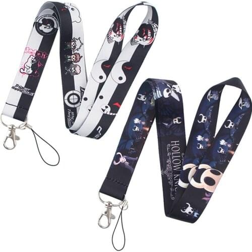 Hollow Knight Keychain Lanyard Neck Strap for Key ID Card Straps Badge Holder DIY Hanging Rope Neckband Accessories