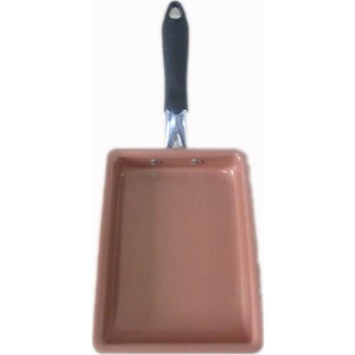 Rectangular Japanese Non-stick Frying Pan Tamagoyaki Non-stick Fry Egg Pan Pancake Pot Kitchen Cooking Tools Coating and Induct