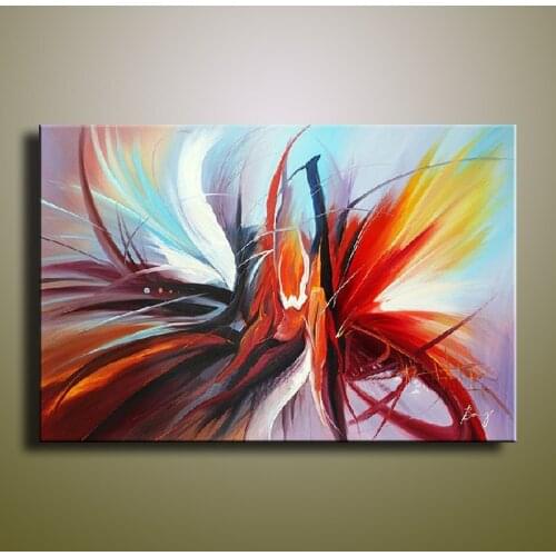 Handmade oil painting on canvas modern 100% Best Art Flower oil painting original directly from artis XD1-026