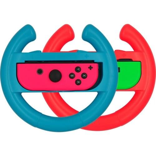 2 pcs for Nintendos Nintend Switch Joy con Controller Racing Steering Wheel Nintendoswitch Handle Grips for Nitendo Switch Games
