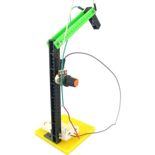 Science Toys Experiment DIY Electronic Components Physical Assembly Adjustable LED Lamp Model Kits Technology Stem