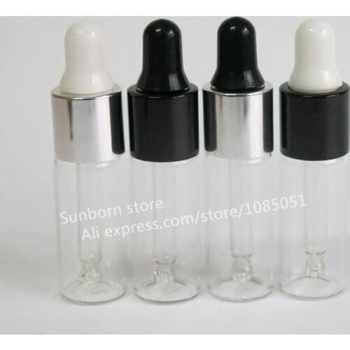 10 X 5ml glass bottle with pipette dropper 5cc dropper glass bottle clear glass e liquid packaging container