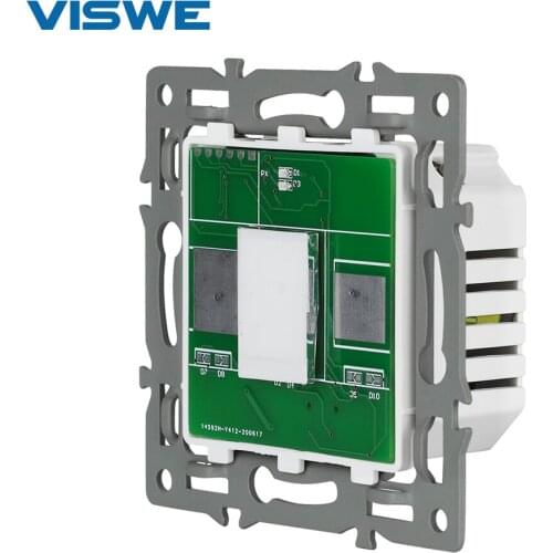 VISWE EU Wireless WIFI Smart Switch Tuya APP For Smart Life Voice Control Via Google Assistant/Alexa,2Way Switch Module FGT20-51