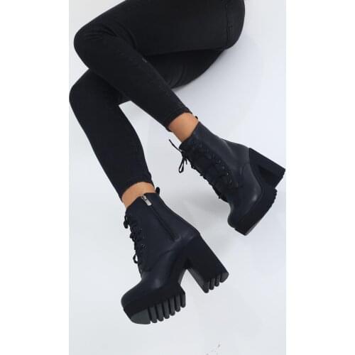 122 Florin High Heel Zipper Women Boots