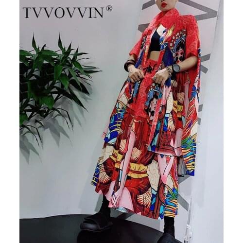 Korea Print Pattern Letter Two Piece Set Women Fashion New 2020 Summer Plus Size Thin Top Elastic Waist Loose Pants 2020 ZP1206