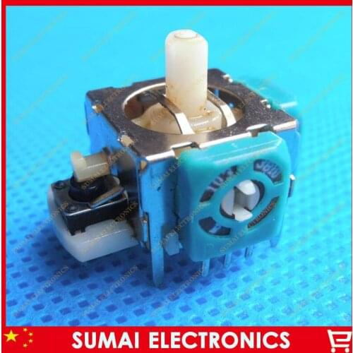 100pcs 3D Joystick analog analogue thumb stick 3D Analog Thumb stick Sensor Repair Part For PS2 XBOX360 Controller