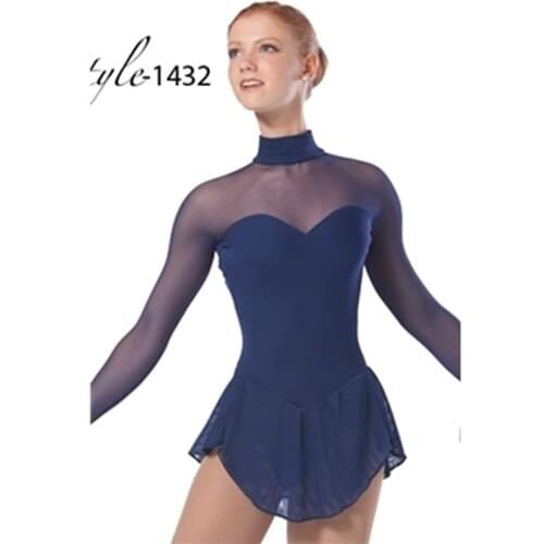2016 Competition Figure Ice Skating Dresses For Women With Spandex Beautiful New Brand Figure Skating Competition Dress DR2571