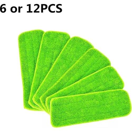 6 or 12PCS Reveal Mop Cleaning Wet Pad For All Spray Mops & Mops Washable