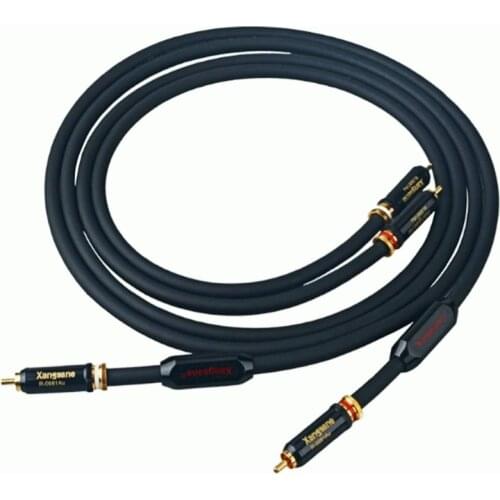 7N Single Crystal Copper Hifi RCA Audio Cable