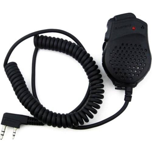 Baofeng Speaker Mic Microphone Dual PTT For Baofeng walkie talkie UV-82 UV82 Portable Radio