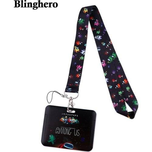 CB463 Game Astronaut Multi-function Lanyard Neck Strap for Key ID Card Cell Phone Straps Badge Holder DIY Hanging Rope