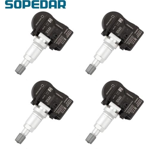 4PCS 433Mhz TPMS Tire Pressure Sensor For KIA Optima Sportage Hyundai Elantra I30 I40 Genesis Monitoring System 52933-D4100
