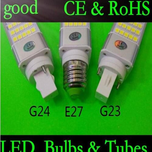 E27 G24 G23 Horizontal Plug lights led corn bulb 5050 SMD5050 led lamp 180 degeree AC 85-265V 5W 7W 9W 12W 15W led lighting