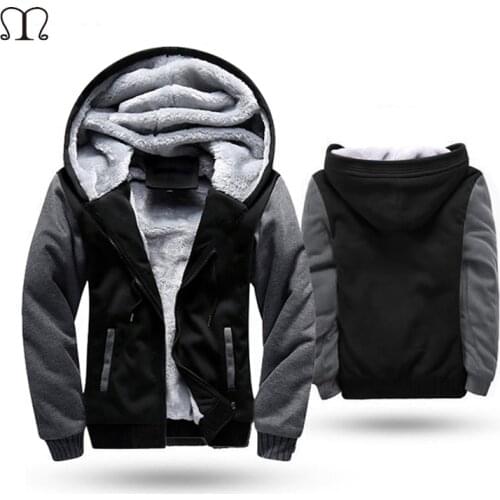 European Fashion Bomber Mens Vintage Thickening Fleece Jacket Autumn Winter Designer Famous Brand Male Slim Fit Warm Coat 2020