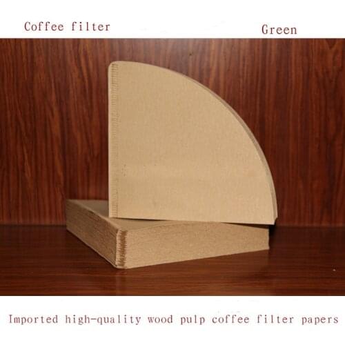 High quality v02 wood pulp coffee filter paper/drip coffee maker paper filterhand drip brewer paper coffee filter