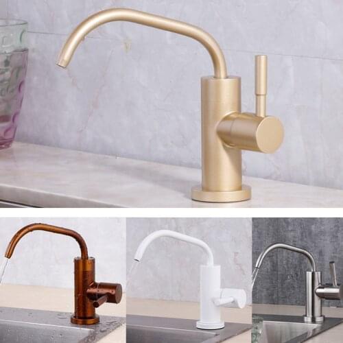 Colorful Short size open window kitchen water drinking faucet antique faucets