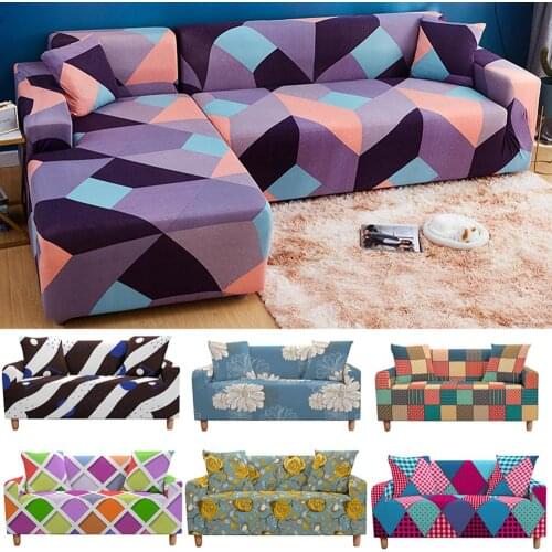 Slip-resistant Stretch Sofa Cover Soft Couch Cover Home Slipcover Recliner Armchair Sectional Sofa Cover