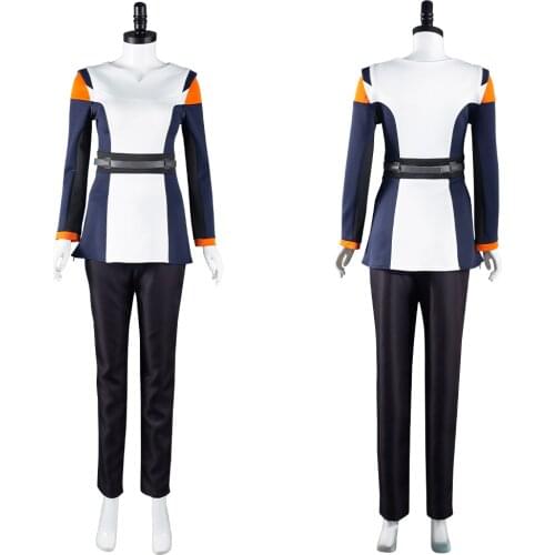 The Bad Batch Omega Uniform Outfits Adult Belt + Pants + Top Uniform Suit Star Cosplay Wars