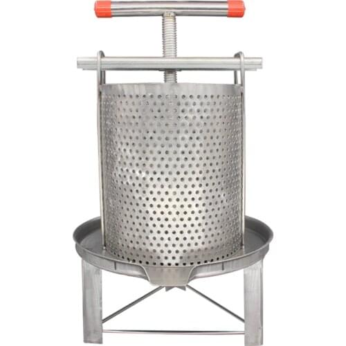 304 Stainless Steel Small Honey Pot Machine Household Beeswax Machine Juicer Honey Leaking Machine Wax Press Juicer CY