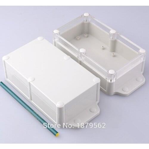 [2 styles] One pcs 200*94*51mm IP68 outdoor enclosure wall mount plastic waterproof project box for electronic junction box