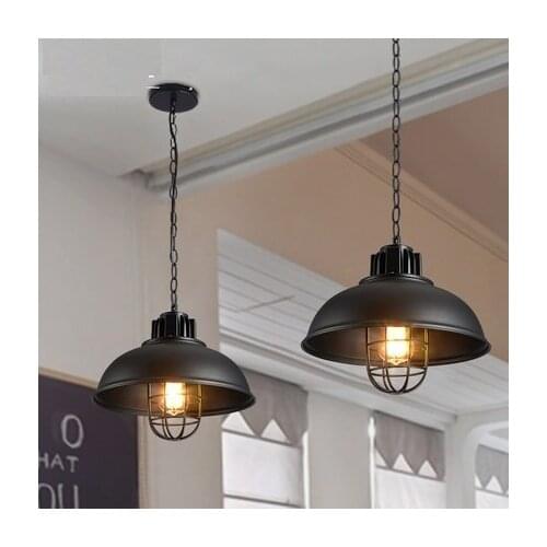Loft Decor Iron Vintage Pendant Light Fixtures LED Edison Industrial Lamp For Dining Room Hanging Droplight Home Lighting