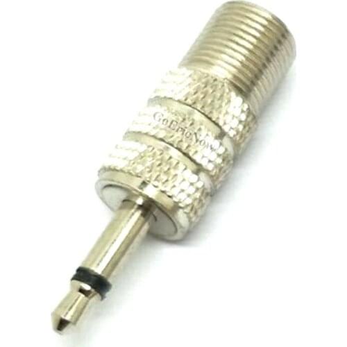 10 pcs F Type Connector 3.5 mm Male Plug to F Female Jack RF Coaxial Coax FM Antenna Connector RF Female Male Connector