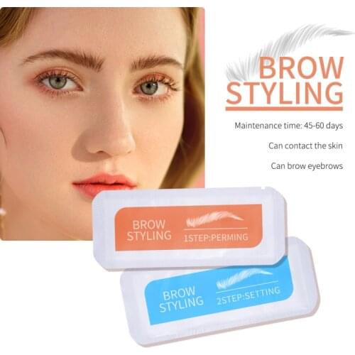 2020 Brow Lamination Kit Safe Brow Lift Eyebrow Lifting Protable Travel Kit Eyebrow Professional Beauty Salon Brow Lamination