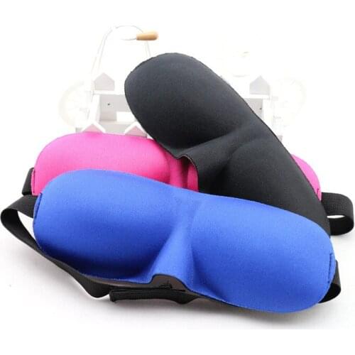 3D Sleep Mask Eye Mask Sponge Shade Nap Cover Blindfold Mask Eyeshade Sleep for Sleeping Easy to fall asleep SU11
