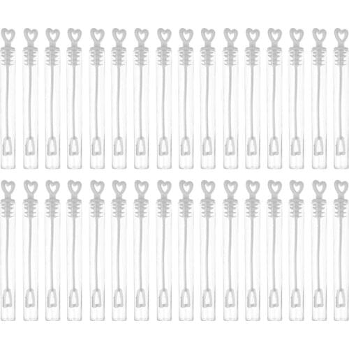 60/100pcs Empty Bubble Soap Bottles Bubble Soap Maker Bottle Birthday Wedding Party Decor Kid Outdoor Toys Christmas Party Props