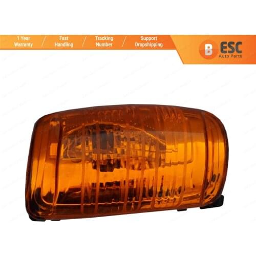 ESC ESP593-1 Side Door Wing Mirror Orange Indicator Lamp Lens 1847388 Left for Ford Transit 2013-On