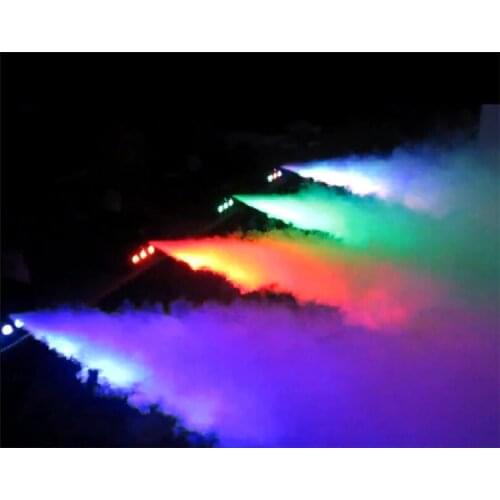 Wireless remote control LED fog machine RGB Mixed 500W smoke machine smoke generator professional stage party Effect Fogger