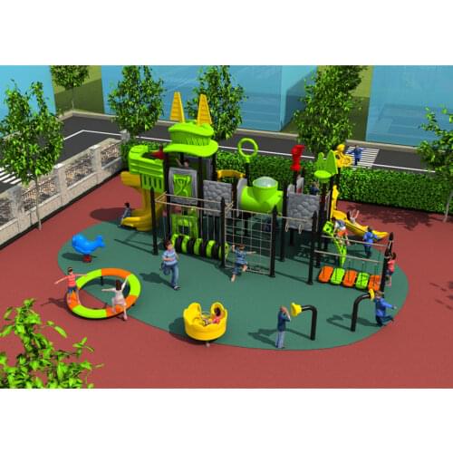 CE,ISO,TUV outdoor playground structure children climbing equipment kids sport facility YLW-OUT171054