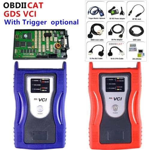 GDS VCI OBD2 Diagnostic Interface OBD2 Scan Tool for Hyu--ndai K--ia ( with Trigger Module Flight Record Function optional)