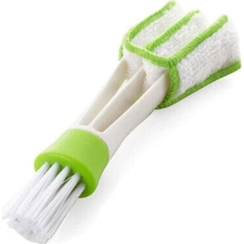 Car Vent Brush Double Ended Dust Cleaner for Toyota CHR Supra Auris Rav4 Land Cruiser Verso Avensis T25 Yaris TRD COROLLA Camry