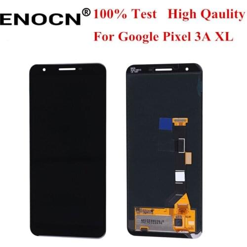 ENOCN Original Amoled For Google Pixel 3A XL LCD Display Touch Screen Digitizer Assembly G020C G020G G020F Pixel 3AXL LCD Screen