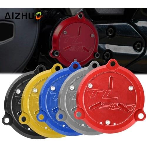 FOR SYM MAXSYM TL 500 2020-2021 Motorcycle Front Sprocket Cover Accessories Frame Hole Front Drive Shaft Covers Guard Protector