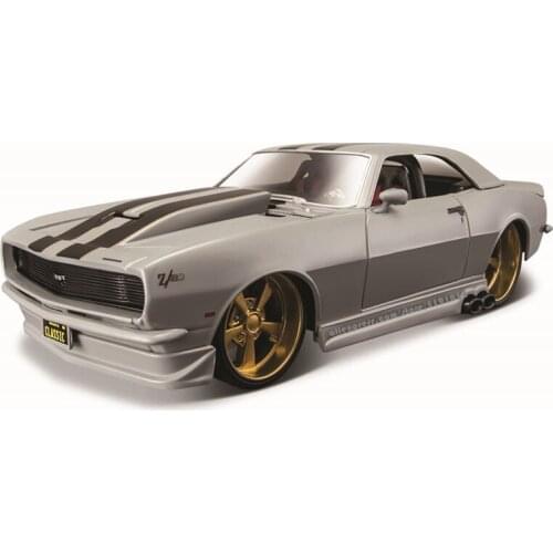 Maisto 1:24 1968 Chevrolet Camaro Z/28 Alloy die-cast static car model manufacturer authorized collection gift toy tool