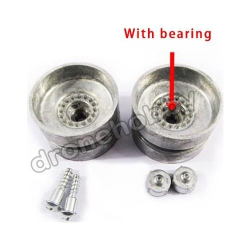 Mato 1:16 Henglong 3889 Leopard 2A6 remote control tank model all-metal induction wheel bearing wheel cover upgrade