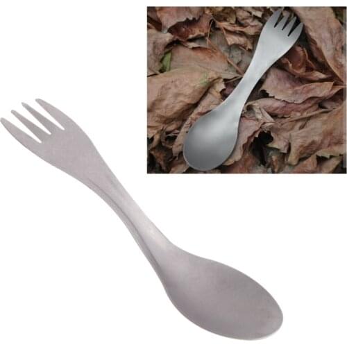 Multifunctional Fork Spoon Long Handle Cookware Picnic Camp Portable Cutlery Tableware Multi Tool Utensil Kitchen Accessories
