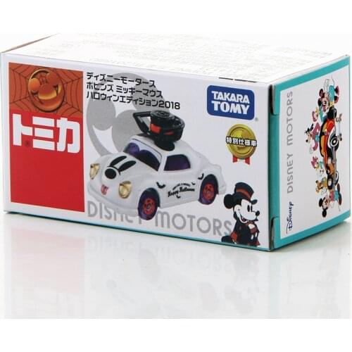 Takara Tomy Tomica Alloy car model boys and girls toys Disney Mickey Halloween Edition car 114123