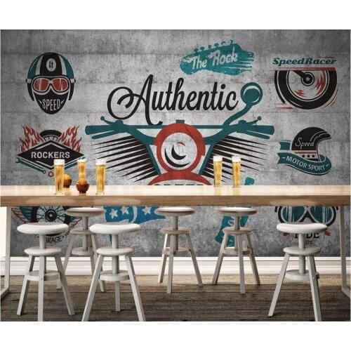 Custom mural 3d photo wallpaper Cement wall graffiti vintage culture background room decor 3d wall murals wallpaper for wall 3 d