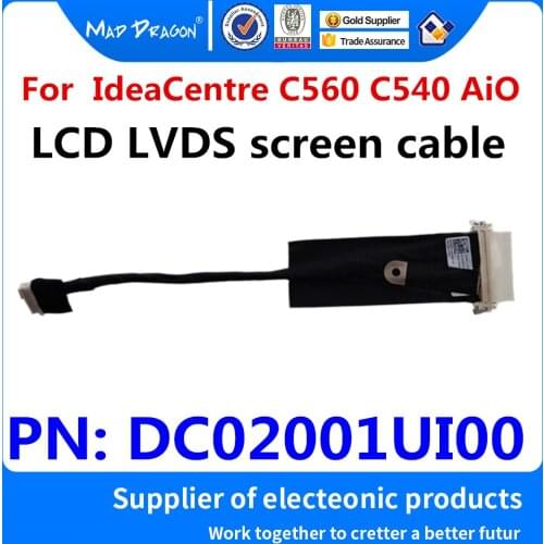 New original computer LVDS lcd Cable for Lenovo IdeaCentre C560 C540 AiO LCD LVDS screen cable ZEA00 LVDS cable PN: DC02001UI00