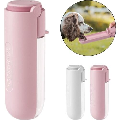 Portable Pet Dog Water Bottle Feeder For Outdoor Walking Dog Water Dispenser Pet Travel Drinking Cup With Clamshell Sink