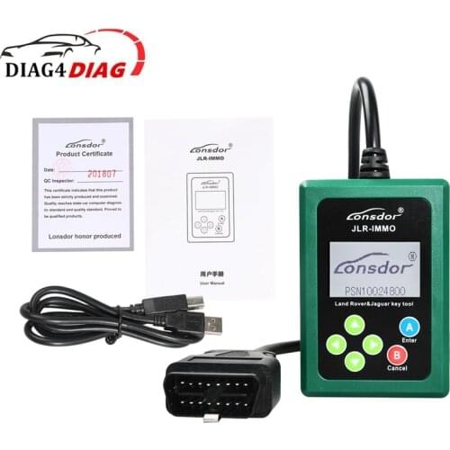 Professional JLR-IMMO Add KVM & BCM Lonsdor JLR IMMO Car Key Tool Online Update Auto Key Program for Land Rover for Jaguar