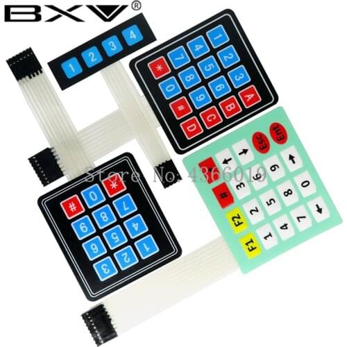 4 12 16 20 Key 1*4 4*3 4*4 4*5 Membrane Switch Keypad 1x4 3x4 4x4 4x5 Matrix Array Matrix keyboard for arduino smart car