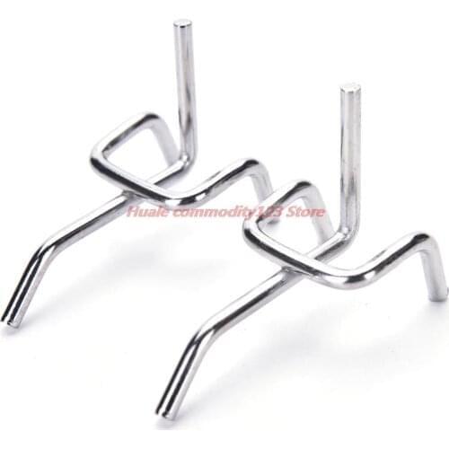 10 Piece Display Rack Mesh Wall Hook Retail Store Storage Shelf Perforated Workshop Hook Home Supplies